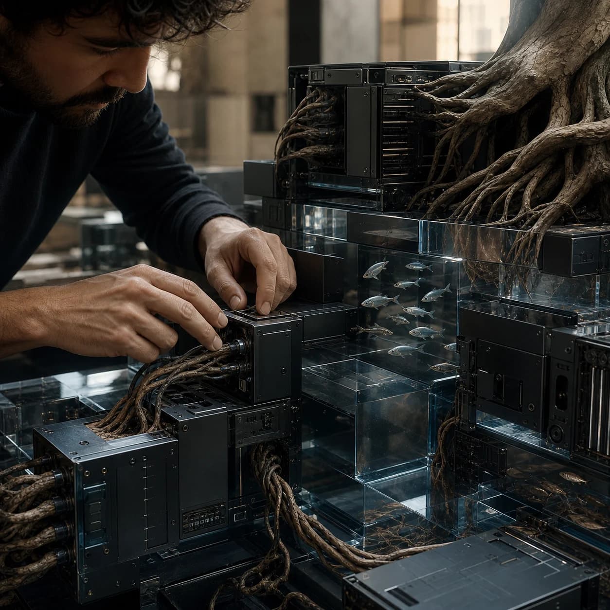 Ilustración de software a medida